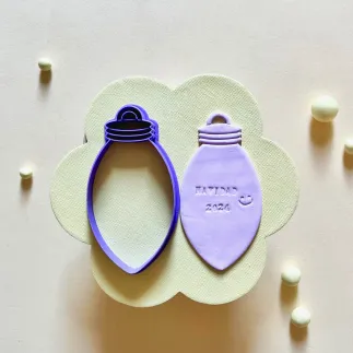 Polymer clay cutter: Christmas ornament - Lylo Tools