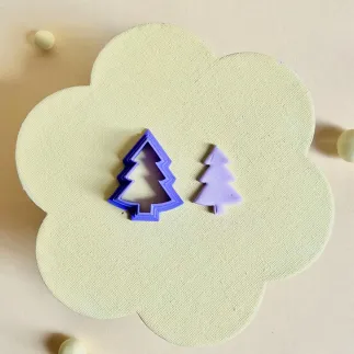 Polymer clay cutter - Christmas tree - Lylo Tools