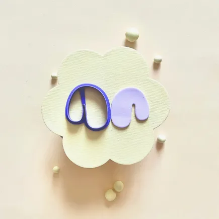 Polymer clay cutter - Organic shape bow - Lylo Tools