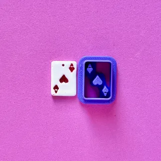 copy of copy of copy of copy of Cortador arcilla polimérica - trío de corazones