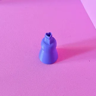 Mini polymer clay cutter - heart