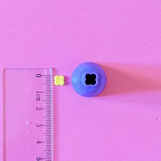 Mini polymer clay cutter - flower 4 petals