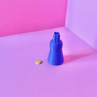 Mini polymer clay cutter - flower 4 petals