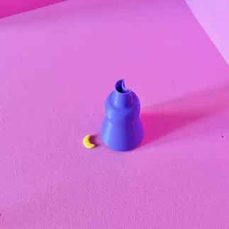 Mini polymer clay cutter - moon