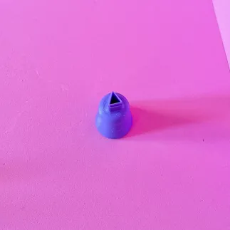 Mini polymer clay cutter - triangle