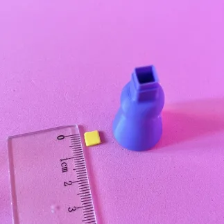 Mini polymer clay cutter - square
