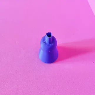 Mini polymer clay cutter - 3-point petal