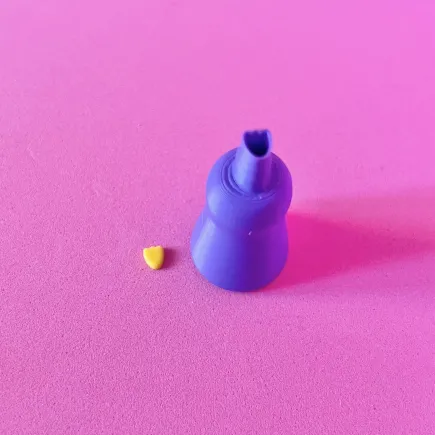 Mini polymer clay cutter - 3-point petal