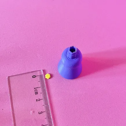 Mini polymer clay cutter - flower 6 petals