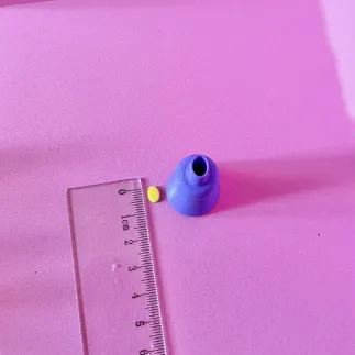 Mini polymer clay cutter: oval - Lylo Tools