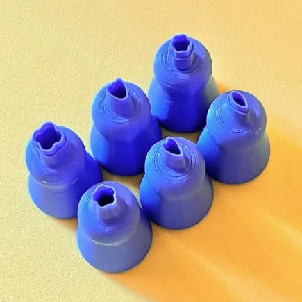 Pack of mini polymer clay cutters - flowers and petals