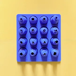 Pack 16 mini cutters for polymer clay - Lylo Tools