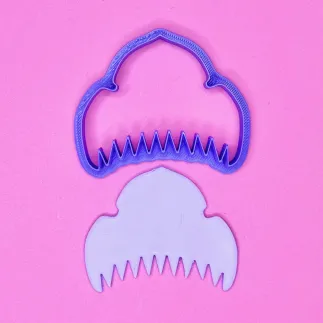Polymer clay cutter - Fallera comb