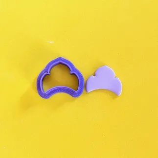 Polymer clay cutter - Fallera comb without peak