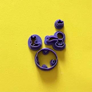 Polymer clay cutter set - The Little Prince