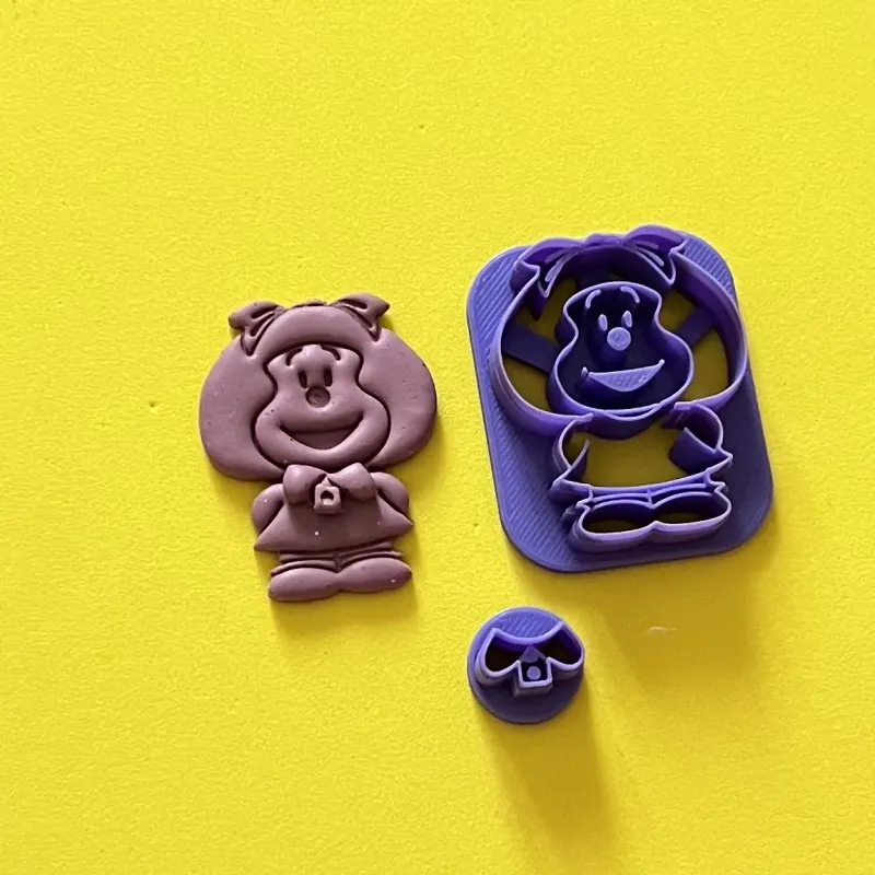 Polymer clay cutter set - Mafalda
