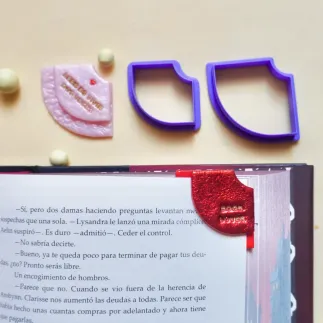 Cortador arcilla polimérica: Marcapáginas de esquina - Lylo Tools