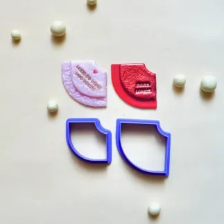 Polymer clay cutter: Corner bookmark - Lylo Tools