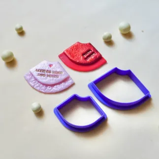 Polymer clay cutter: Corner bookmark - Lylo Tools