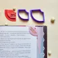 Polymer clay cutter - Corner bookmark