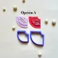 Polymer clay cutter - Corner bookmark