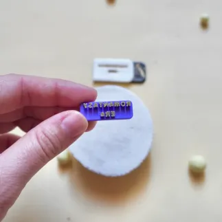 Stamp for clay bookmark edition - Lylo Tools