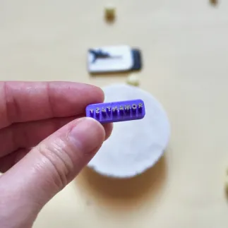 Stamp for clay bookmark edition - Lylo Tools