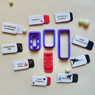 Polymer clay cutter: Tweezer bookmark - Lylo Tools