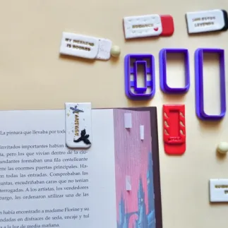 Polymer clay cutter: Tweezer bookmark - Lylo Tools