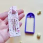 Polymer clay cutter - Arc-shaped bookmark