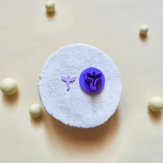 Mini polymer clay cutter: dragon - Lylo Tools