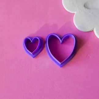 Polymer clay cutter: basic heart - Lylo Tools