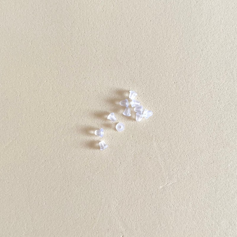 Cierres de silicona para pendientes