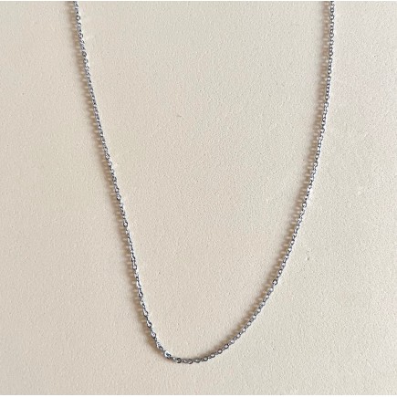 Cadena acero inoxidable 40cm - plateado