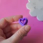 Cortador para arcilla polimérica - corazón con marco