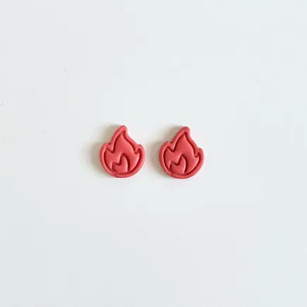 Polymer clay cutter - little fire
