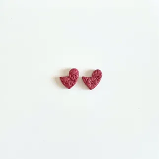 Polymer clay cutter: heart for hoops - Lylo Tools