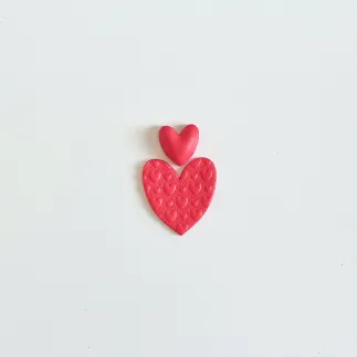 Polymer clay cutter - basic heart