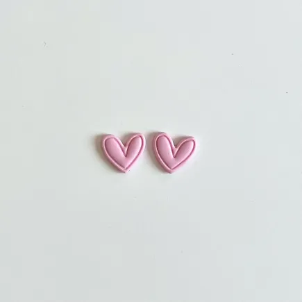 Cutter for polymer clay - heart with frame