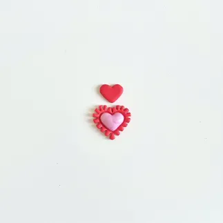 Cortador para arcilla polimérica: corazón de fuego - Lylo Tools