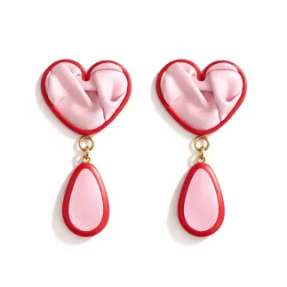 Polymer clay cutter set - bleeding heart