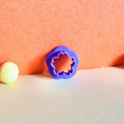 Polymer clay cutter: sakura cherry blossom - Lylo Tools