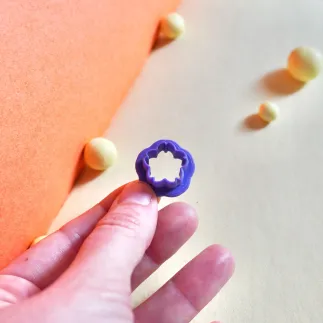 Polymer clay cutter: sakura cherry blossom - Lylo Tools