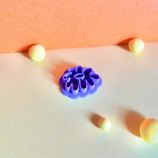 Polymer clay cutter: abstract daisy - Lylo Tools