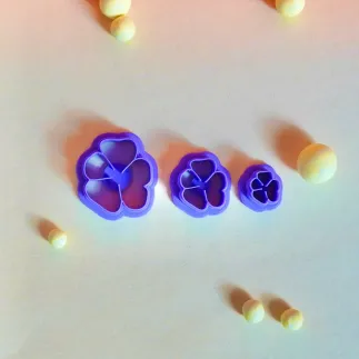 Polymer clay cutter: Poppy - Lylo Tools