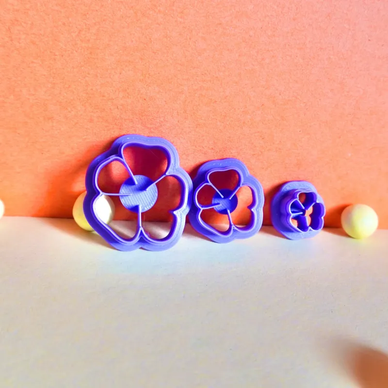 Polymer clay cutter - Poppy