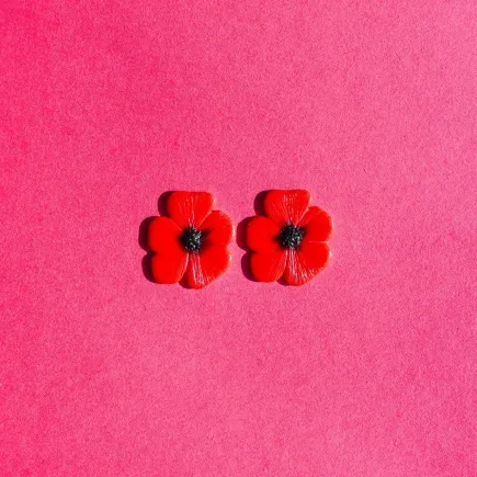 Polymer clay cutter - Poppy