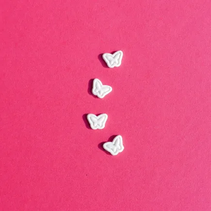 Cutter for polymer clay - Butterfly with mark