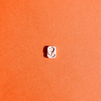 Cortador para arcilla polimérica: charm flor con hojitas - Lylo Tools