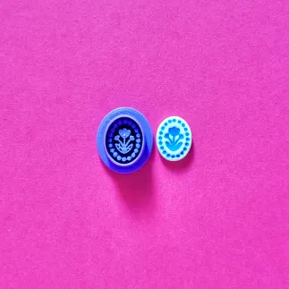 Polymer clay cutter: daisy charm - Lylo Tools